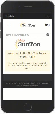 SunTon search example animated gif