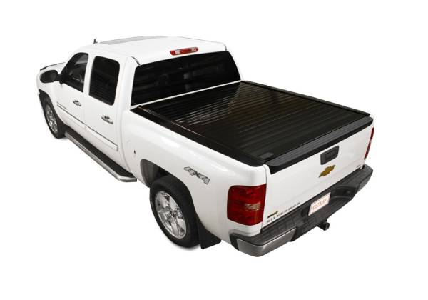 Retrax - Retrax - RetraxPRO GM 8' 1500 (07 Retractable Hard Cover 8'1"/8'2" Bed Aluminum Black - 40427