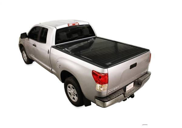 Retrax - Retrax - RetraxPRO Tundra Reg/Dbl 6.5' (07 Retractable Hard Cover 6'6" Bed Aluminum Black - 40836