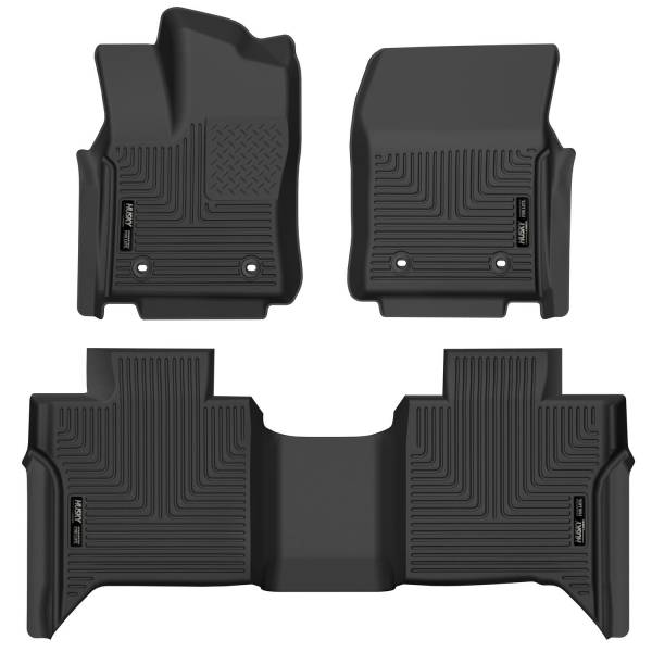 Husky Liners - Husky Liners X-act Contour - Front & 2nd Seat Floor Liners - 53938