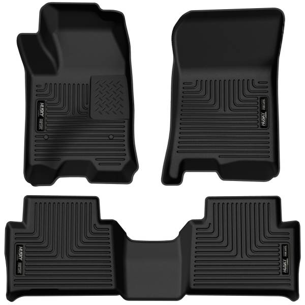 Husky Liners - Husky Liners X-act Contour - Front & 2nd Seat Floor Liners - 54978
