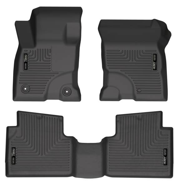 Husky Liners - Husky Liners Weatherbeater - Front & 2nd Seat Floor Liners - 95051