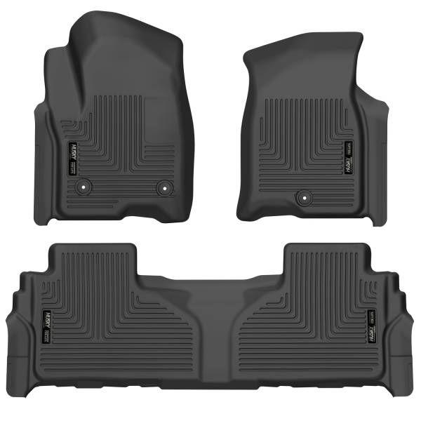 Husky Liners - Husky Liners Weatherbeater - Front & 2nd Seat Floor Liners (Footwell Coverage) - 99241