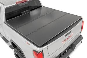 Rough Country - Rough Country - Hard Tri-Fold Tonneau Bed Cover (5.5-foot Bed w/o Cargo Management System) - 45207550 - Image 5