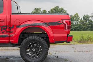 Rough Country - Rough Country - Hard Tri-Fold Tonneau Bed Cover (6.5-foot Bed w/o Cargo Management System) - 45509650 - Image 3