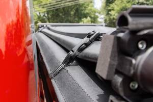 Rough Country - Rough Country - Toyota Soft Tri-Fold Bed Cover (05-15 Tacoma - 5' Bed w/Cargo Mgmt) - RC44705501 - Image 3