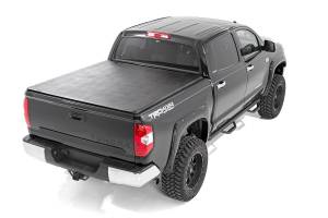 Rough Country - Rough Country - Toyota Soft Tri-Fold Bed Cover (14-20 Tundra - 5' 5" Bed w/o Cargo Mgmt) - RC46419550 - Image 2