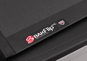 Bak Industries - Bak Industries - BAKFlip MX4 Hard Folding Cover 8'1"/8'2" Bed Aluminum Black - 448122 - Image 2