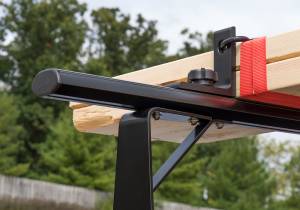 Bak Industries - Bak Industries - BAKFlip CS/F1 Hard Folding Cover w/Rack System 6'6" Bed Fiberglass Covered Aluminum Black - 72337BT - Image 4