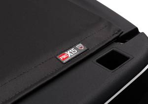 Truxedo - Truxedo - Pro X15  Roll-Up Soft Cover 6'4" Bed Woven Fabric Black - 1446901 - Image 4