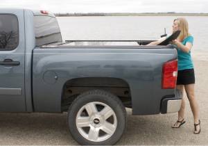 Retrax - Retrax - RetraxPRO GM 8' 1500 (07 Retractable Hard Cover 8'1"/8'2" Bed Aluminum Black - 40423 - Image 7